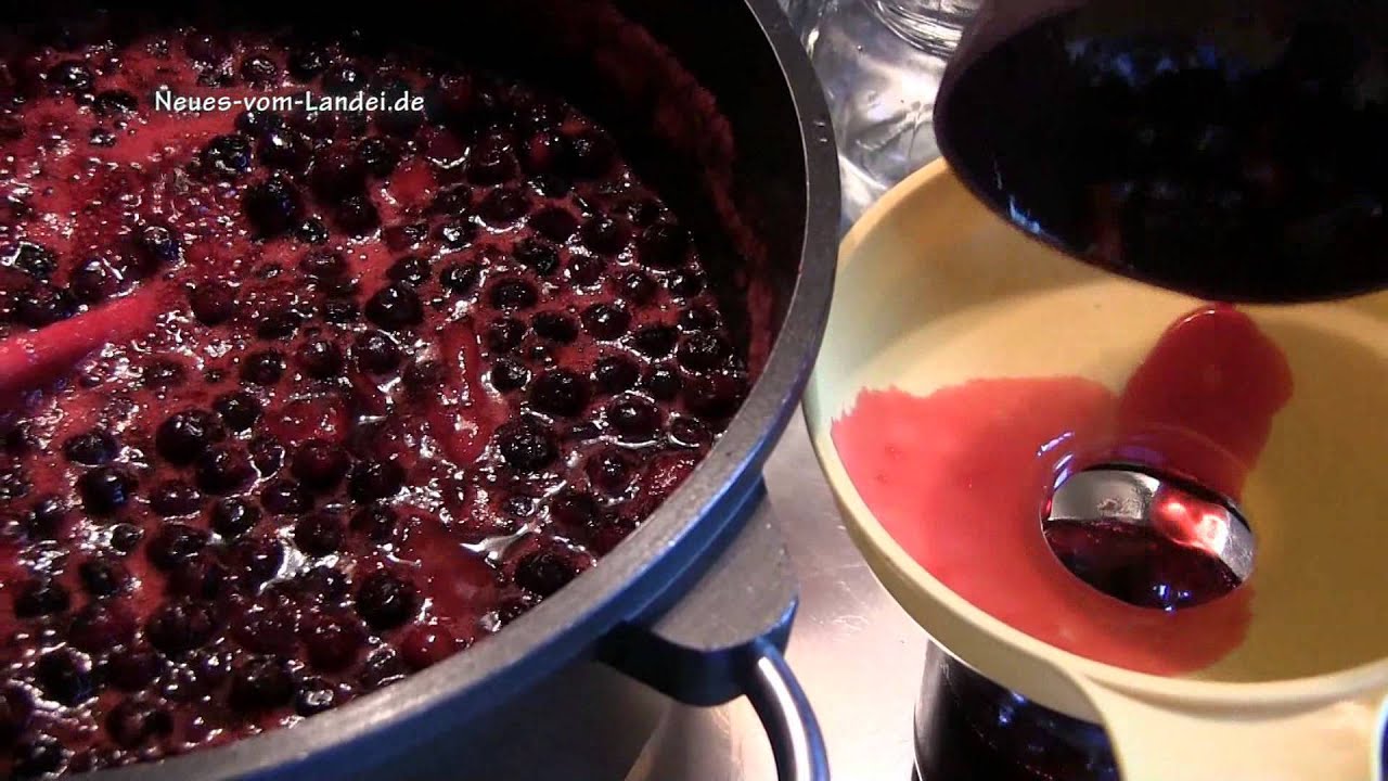 Aronia-Birnen-Marmelade