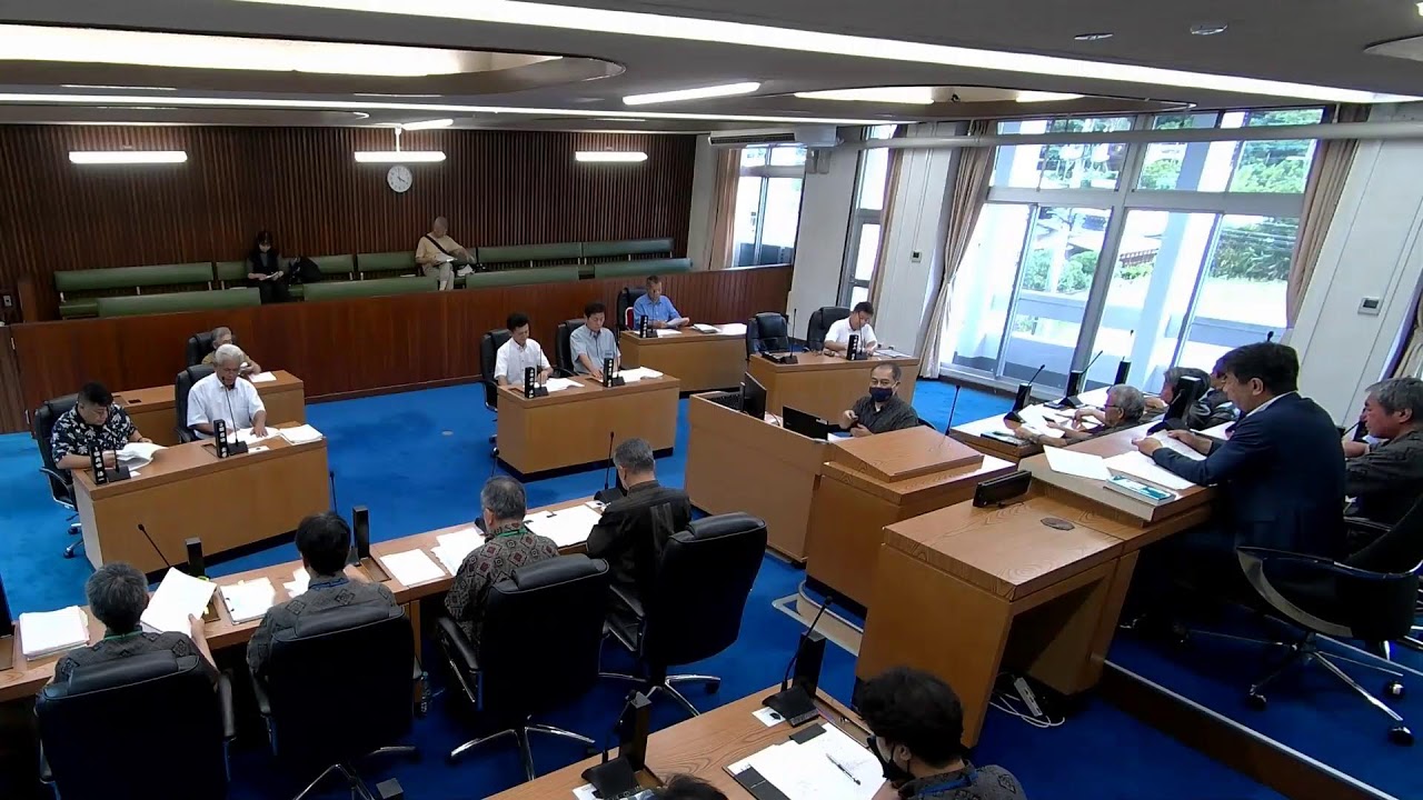 令和７年第２回大和村議会定例会（6/13午後②　一般質問等）