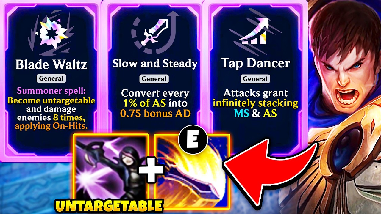 Untargetable BLENDER Garen E: Blade Waltz + Slow and Steady | ARAM Mayhem