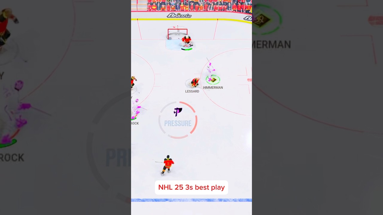 NHL 25 best play #nhl25 #nhlclips #hockey #eashl