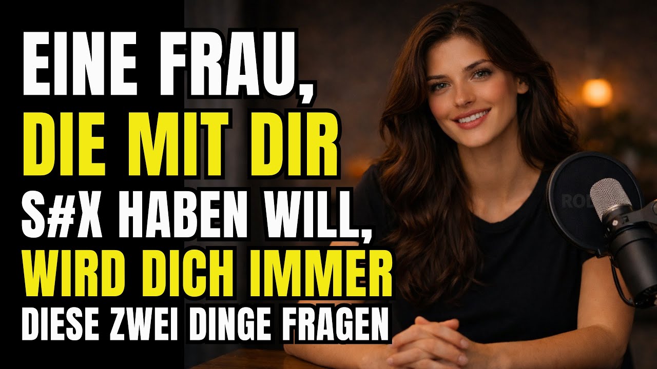 Wenn eine Frau wirklich einen älteren Mann will, stellt sie ihm immer diese zwei Fragen