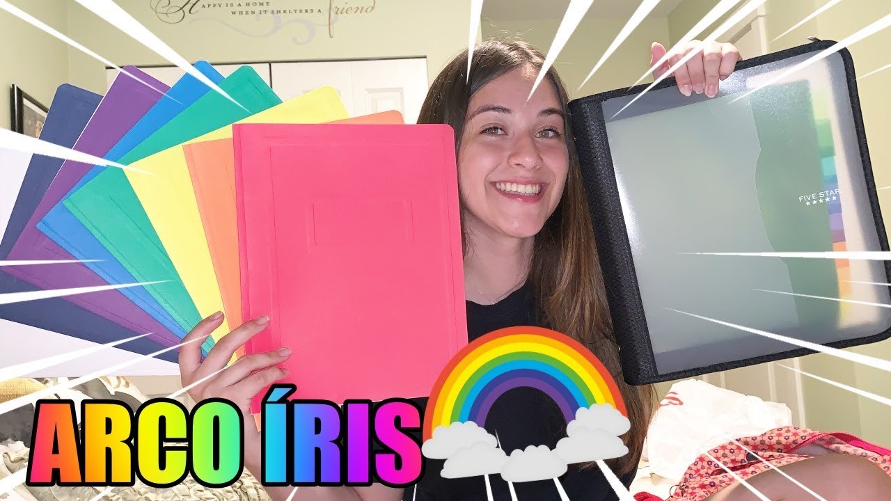 MEU MATERIAL ESCOLAR DO CANADÁ HIGH SCHOOL - CAROL SANTINA