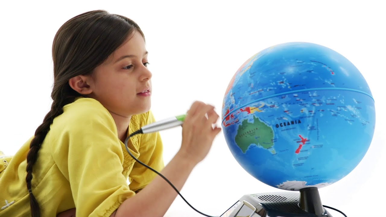 Interaktiver Videoglobus Democlip von VTech