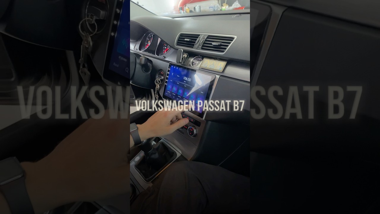 Установили магнитолу на андроид на автомобиль Volkswagen Passat B7 🚗🔥