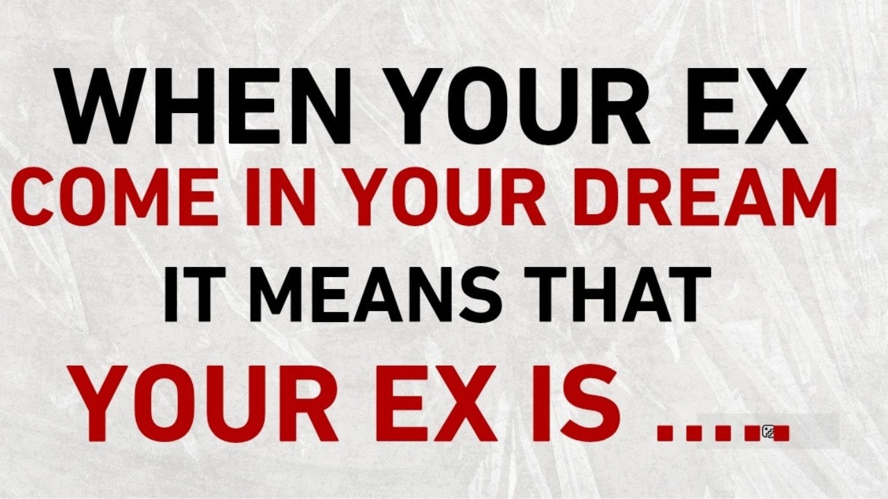 If You Keep Dreaming About Your Ex… Your Subconscious Is Warning You (Don’t Ignore This)