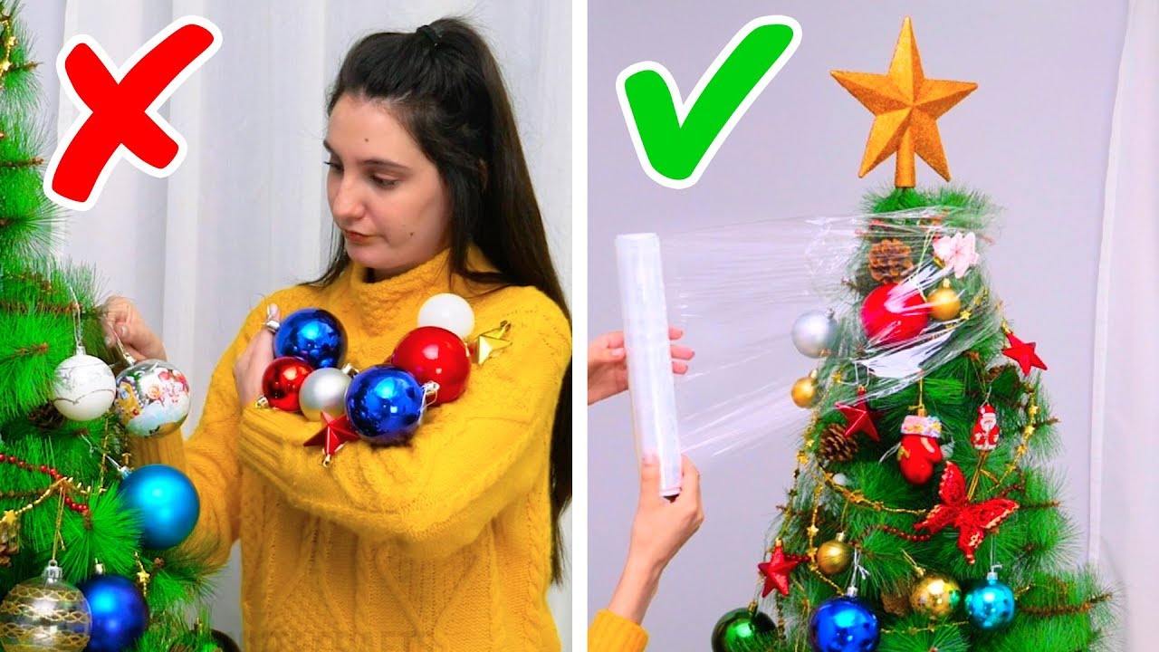 23 GENIUS CHRISTMAS TREE HACKS