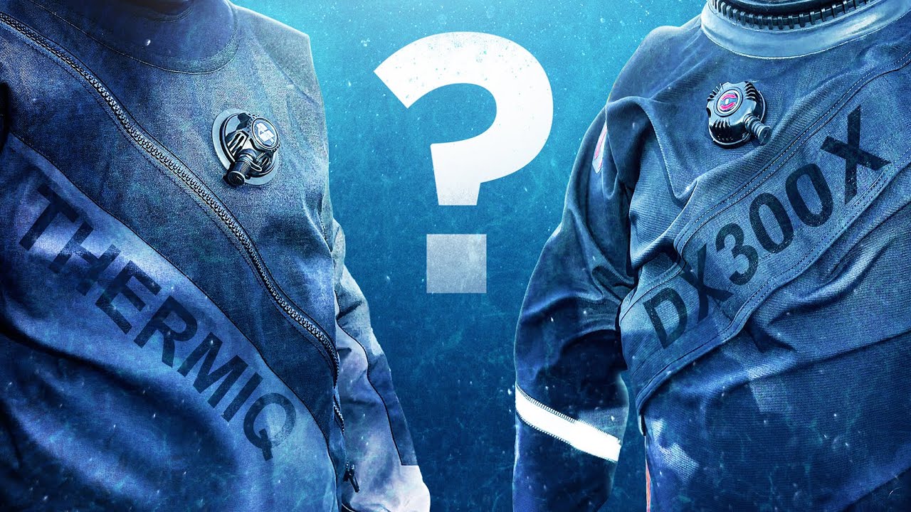 Off The Rack Drysuits? - Hollis DX300X vs Apeks Thermiq Advanced Review