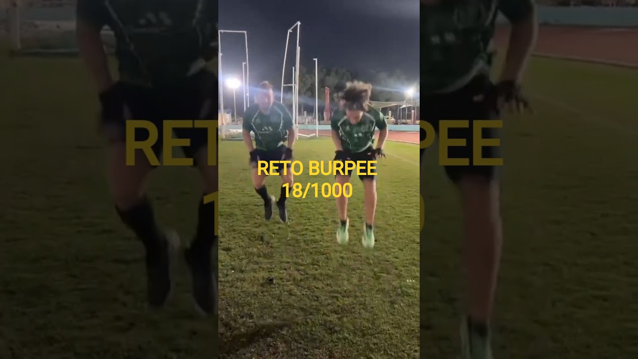 🔥Reto 18 Burpee de 1000 #burpeechallenge #retoviral #fitnessmotivation #training #gym