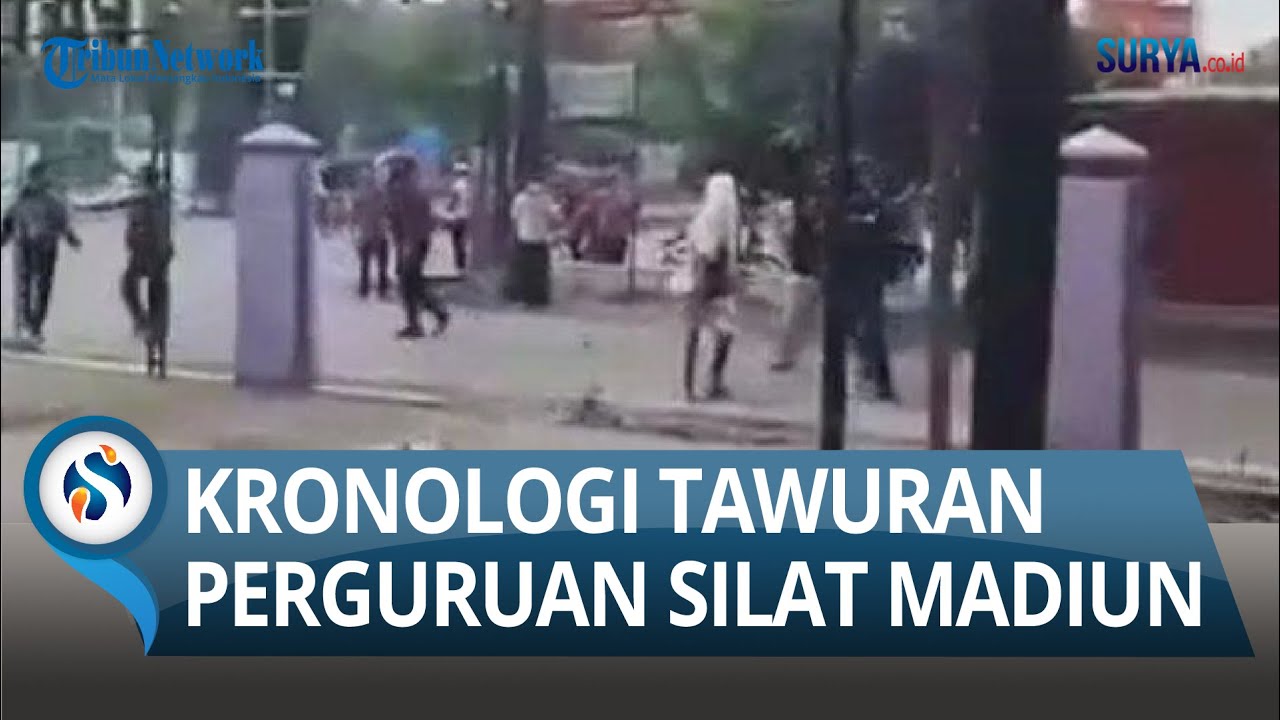 Akhirnya Terungkap, Kronologi Tawuran Antar Perguruan Silat di Kota Madiun, Polisi Kuak Penyebabnya
