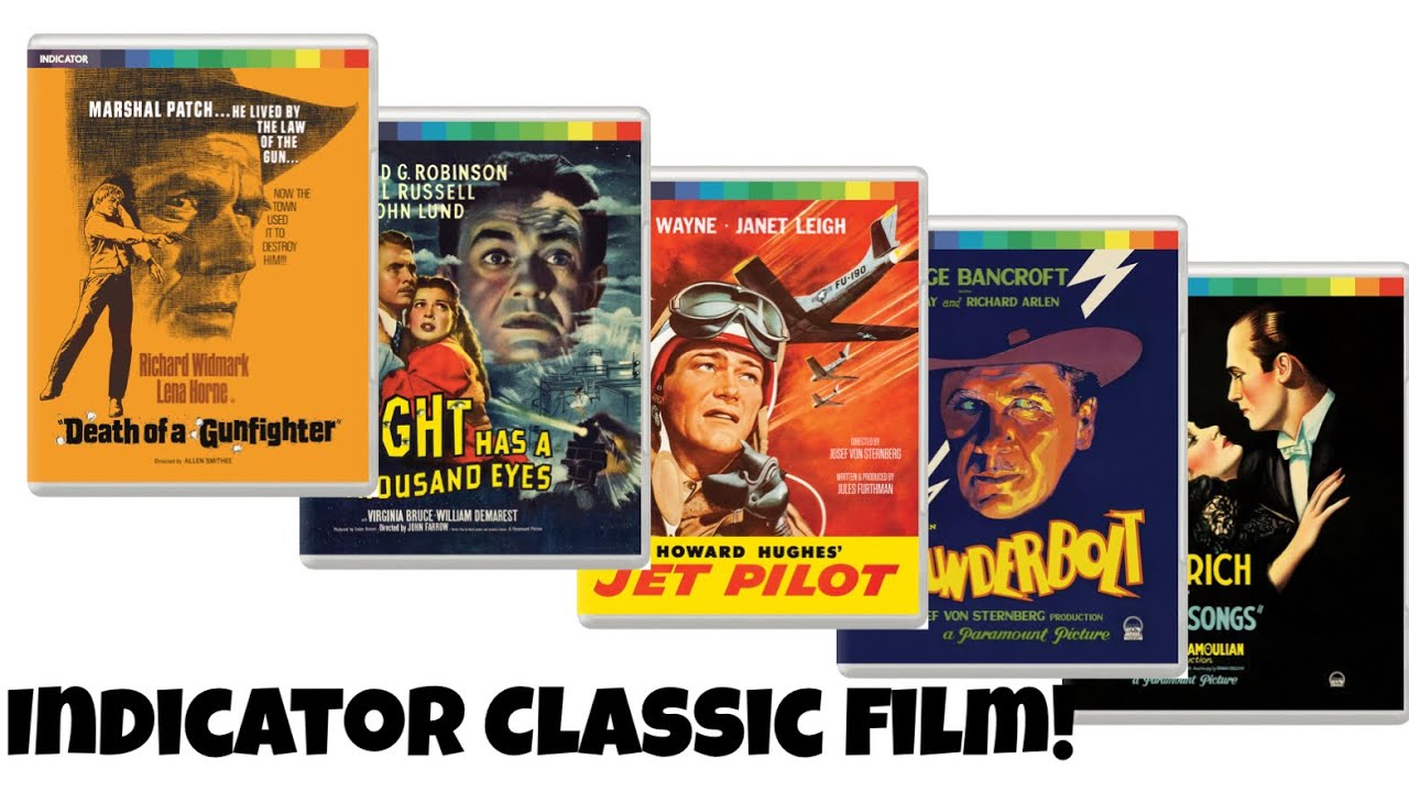 Classic Film Blu-rays from INDICATOR!