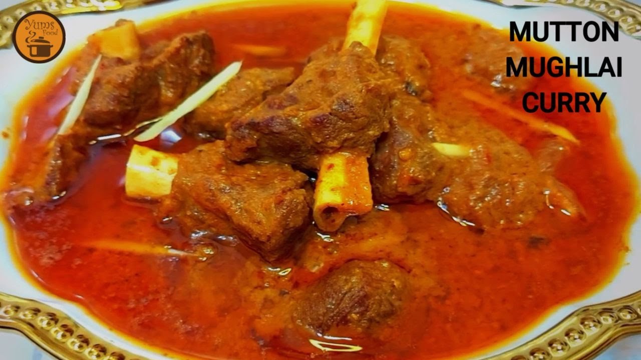 Mutton mughlai curry recipe | mughlai mutton curry banane ki recipe | mutton curry kaise banaen