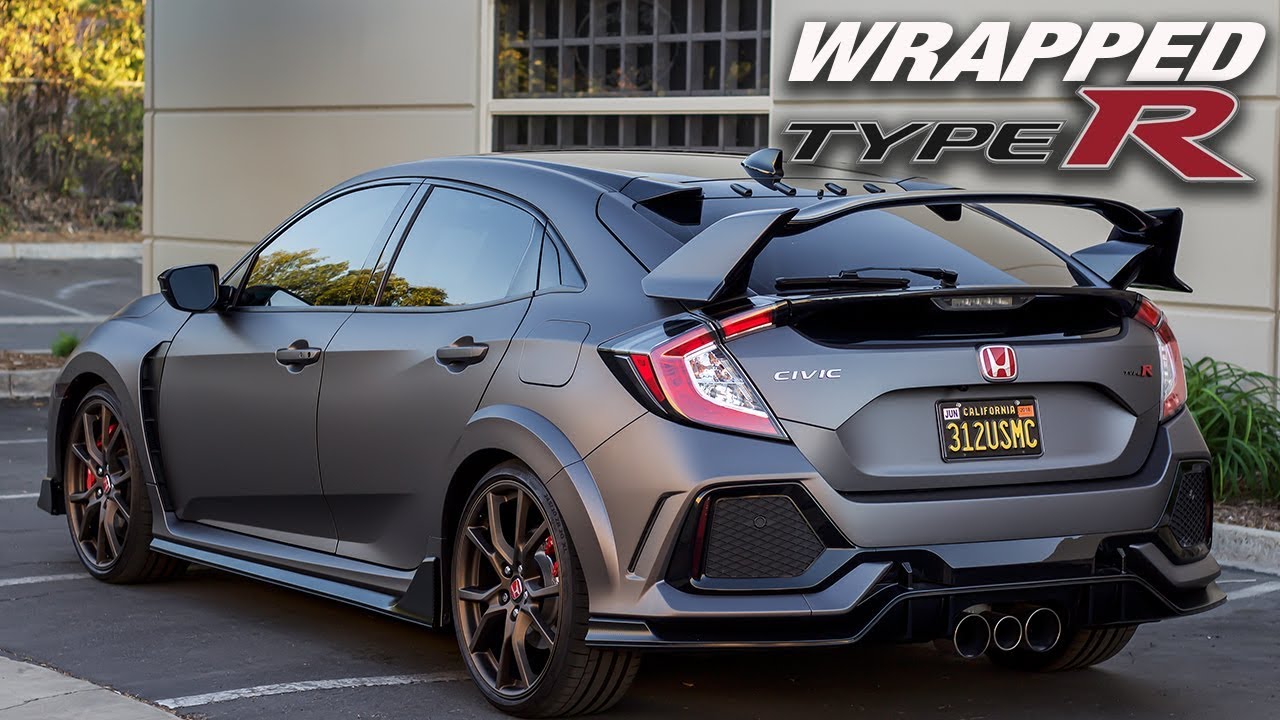 2017 HONDA Civic Type R | VINYL WRAP automotive