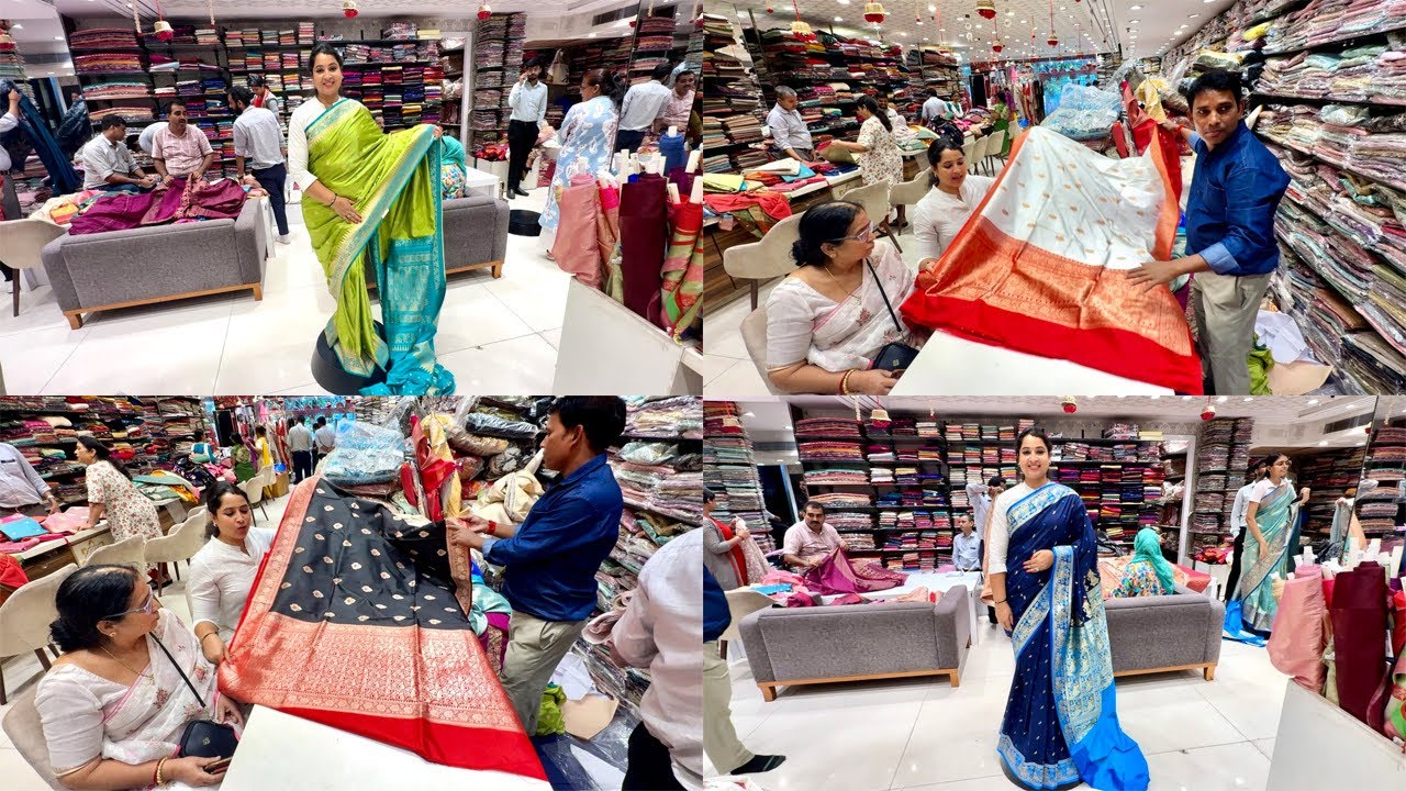 Finally My Durga Puja Shopping Begins || Saree Shopping || Amar Jonno Pujor Shopping Korte Jachhi