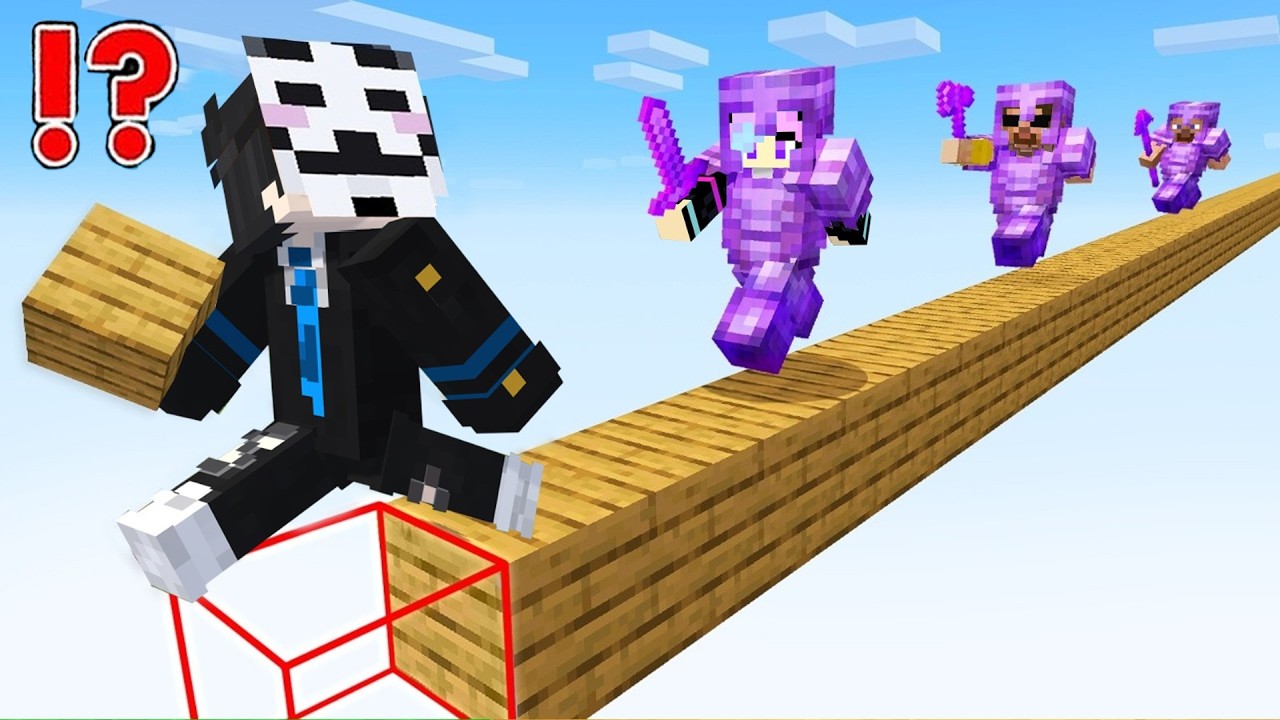 Minecraft Manhunt, but I am Secretly Hacking...