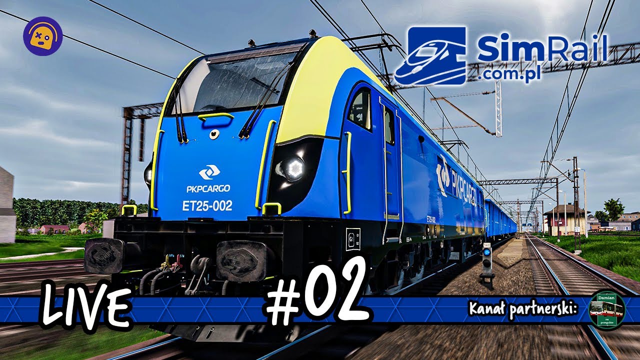 SimRail | 02 | Sędziszów - Katowice | ET25 Dragon | 📢 LIVE 2K