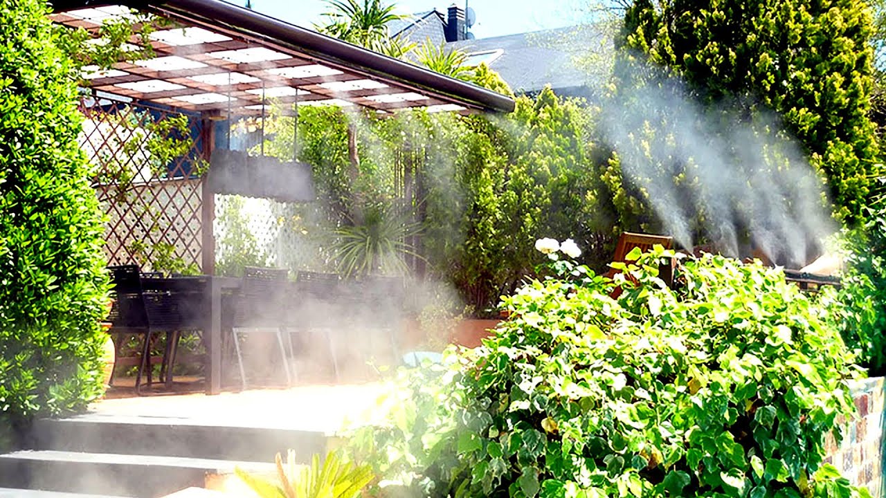 Garland Foggy Home. Nebulizador para la climatización de jardines y espacios exteriores.