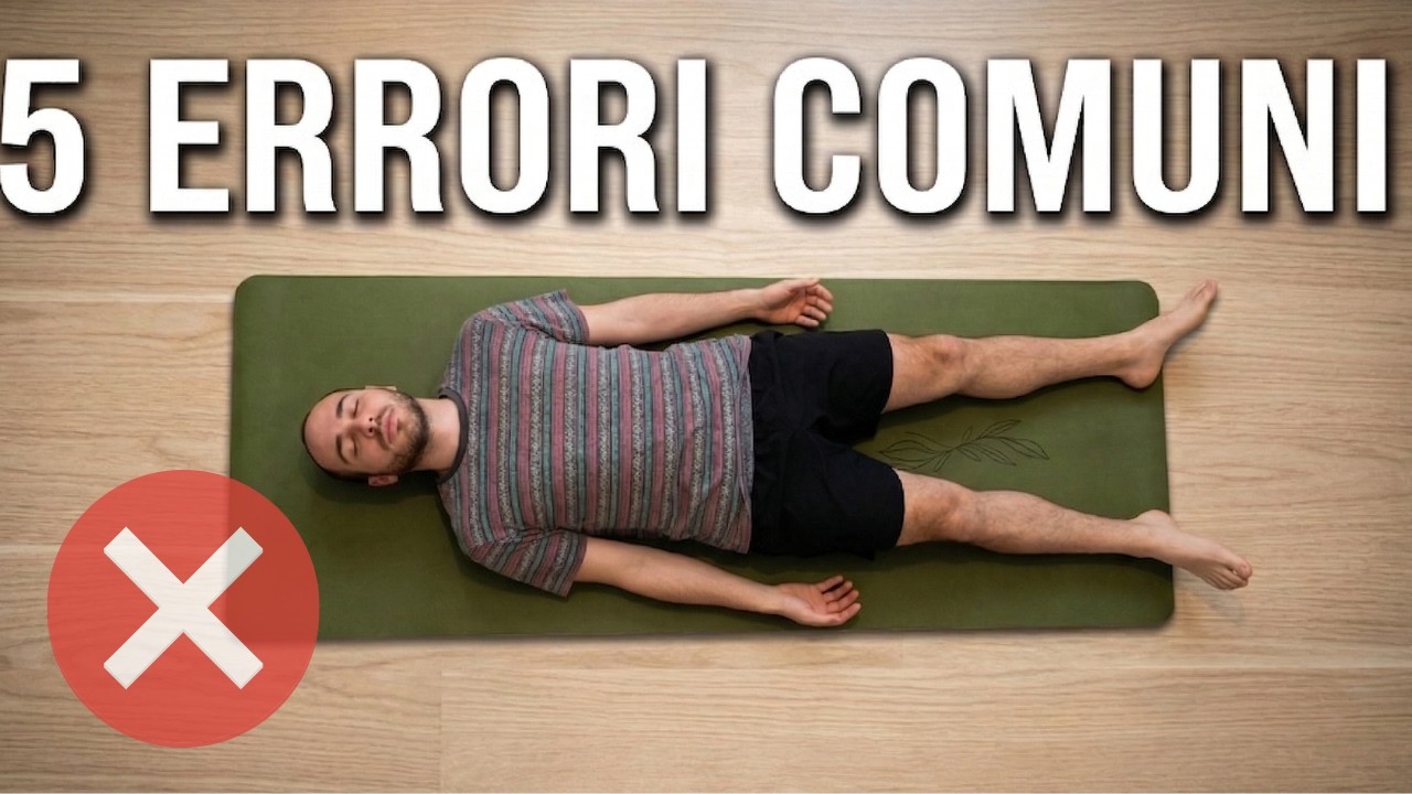 Non sprecare anni di Yoga - correggi questi 5 Errori