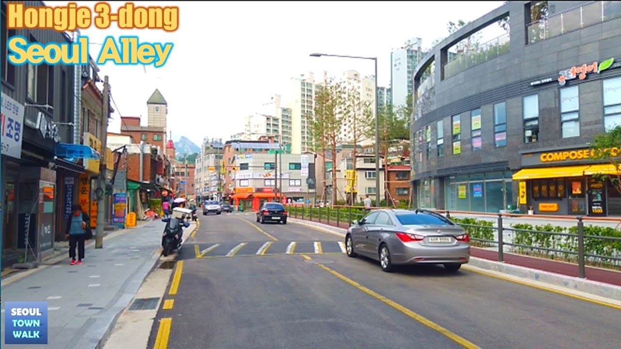 【4K】 Walk Seoul Korea - 서울 홍제3동 골목 걷기 (홍제동) | Hongje 3-dong Alleys [서대문구2 | Seodaemun-gu2] 20(2)-17