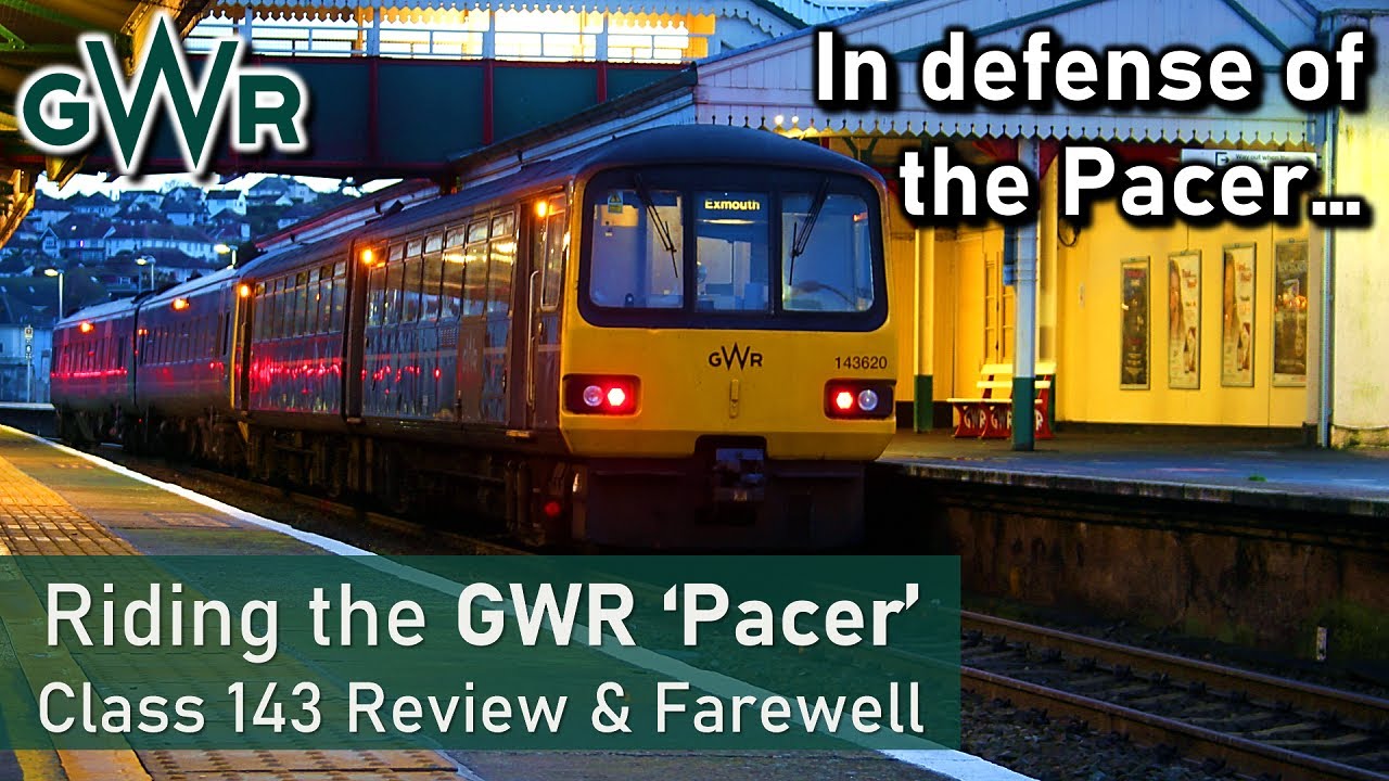GWR Class 143 'Pacer' Review & Farewell - As bad as they say? (Exmouth to Paignton)