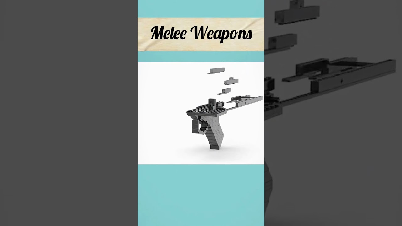 Lego - Melee Weapons #shorts #lego
