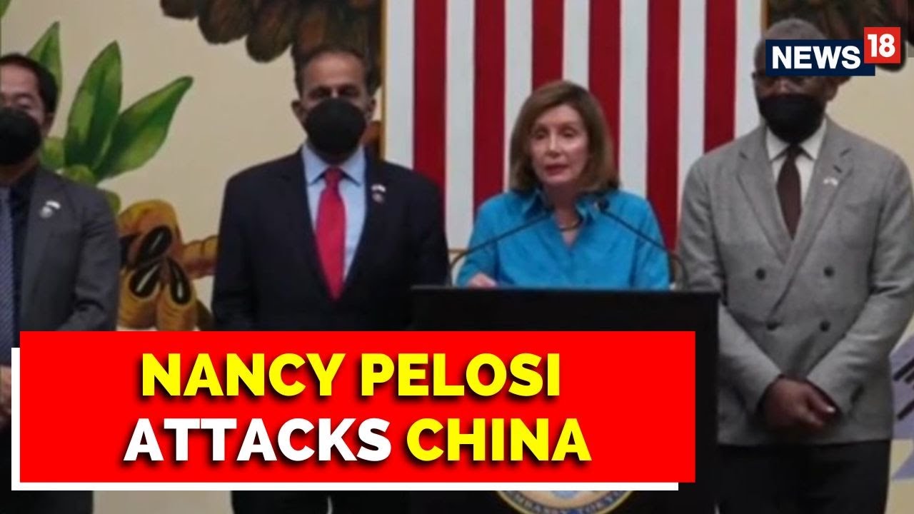 Nancy Pelosi Slams China, Says Beijing Made The Strikes Using Our Visit As An Excuse | English News
