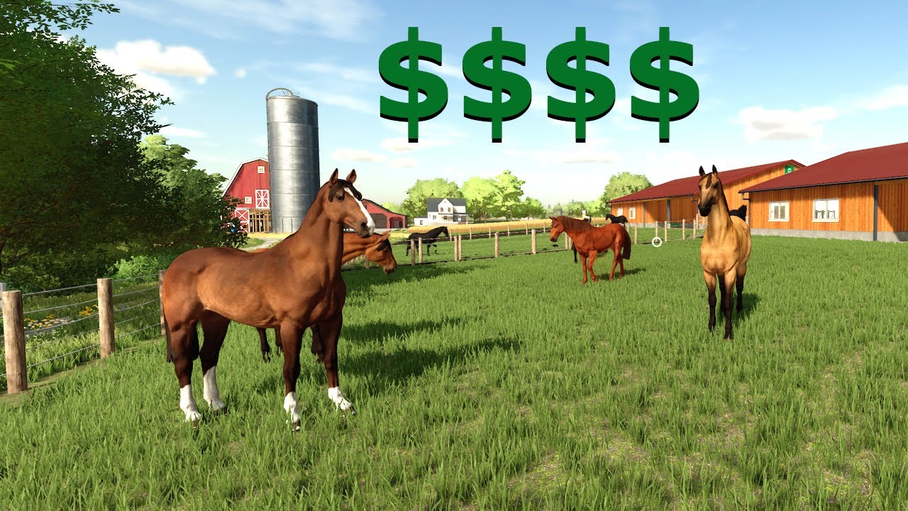 Стоит ли заводить лошадей в Farming Simulator 22? | Руководство по лошадям для FS22