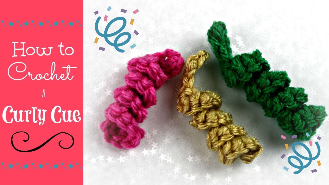 How to Crochet a Curly Cue for Amigurumi