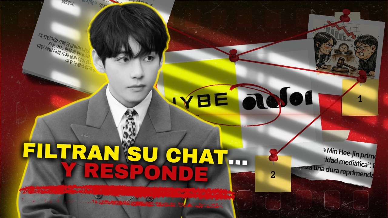Filtran conversación de Taehyung en caso de HYBE vs Min Hee-jin |  #taehyung #kpop