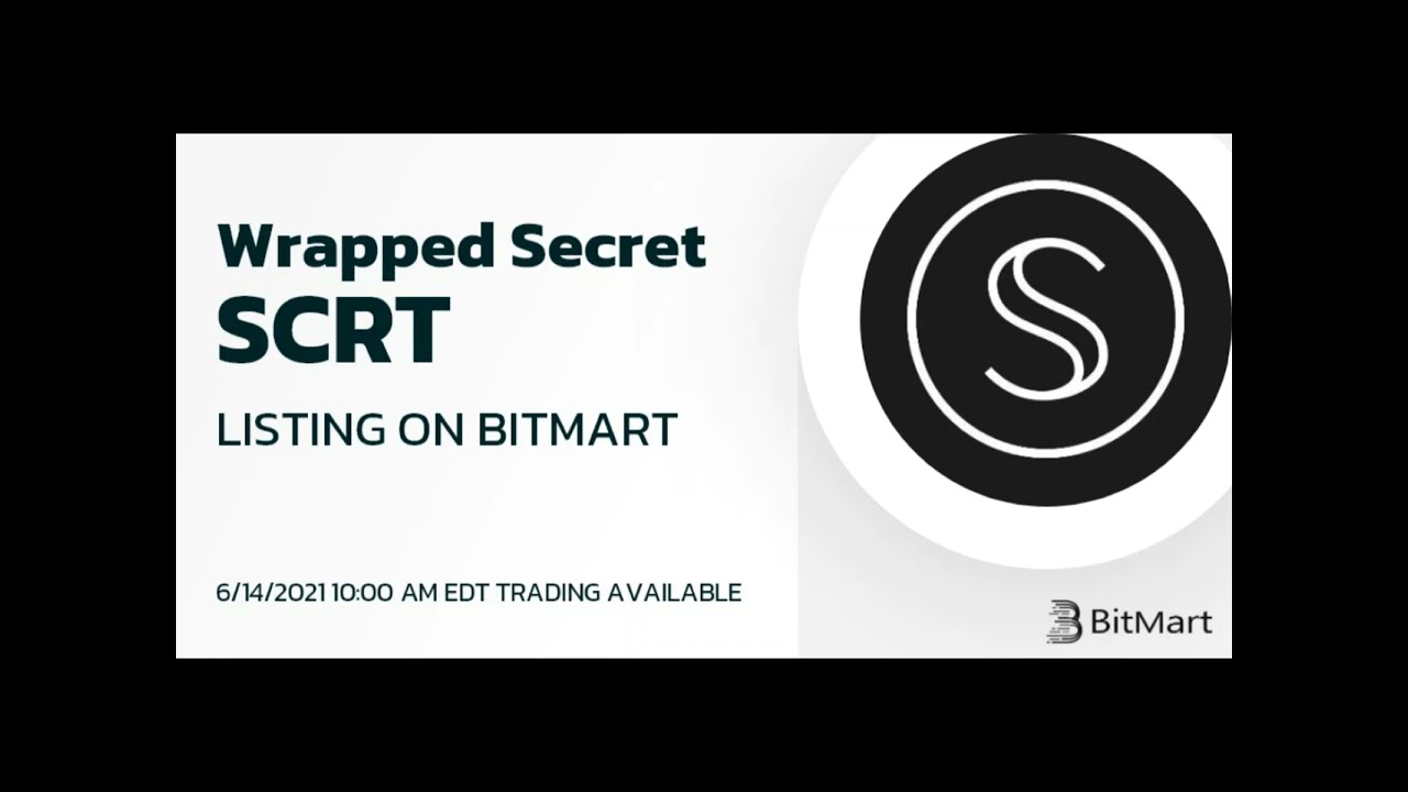 #Secret #SCRT #Crypto #Coin #Token, Secret SCRT Listing on BitMart