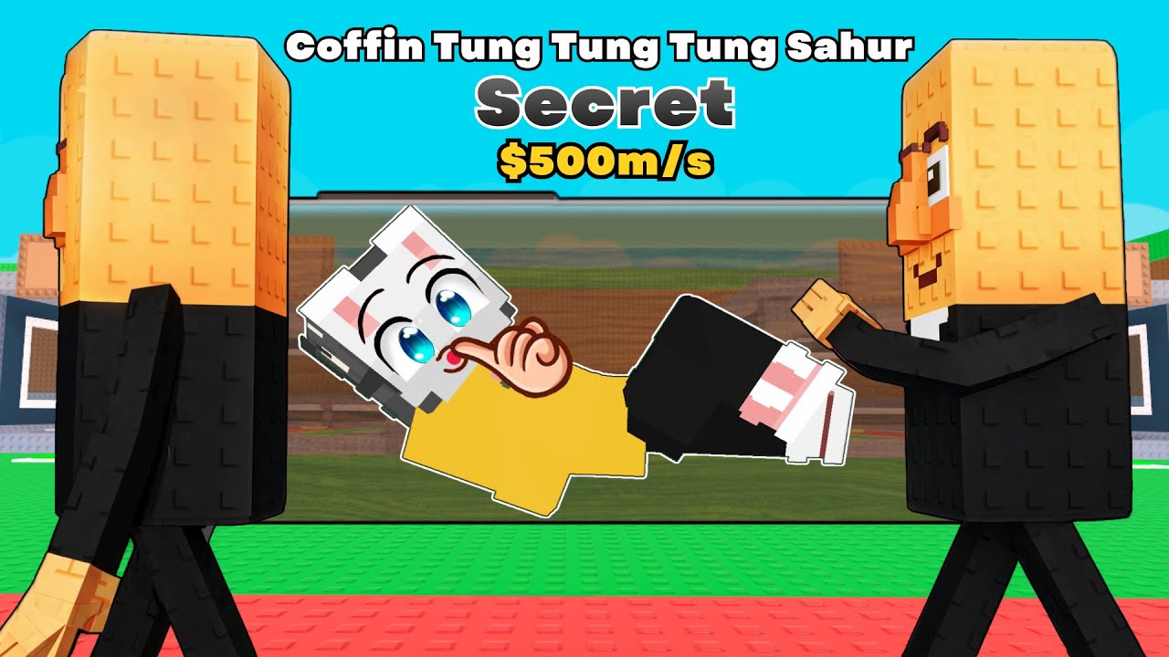 Pumasok ako sa loob ni COFFIN TUNG TUNG TUNG SAHUR sa Steal A Brainrot...