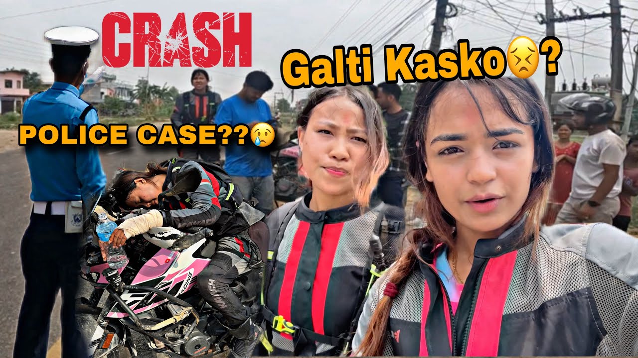 PUNAM KO ACCIDENT VAYO SURKHET NAPUGDAI😢Rara ride- ep 2 #hondanx200 #kavachgears