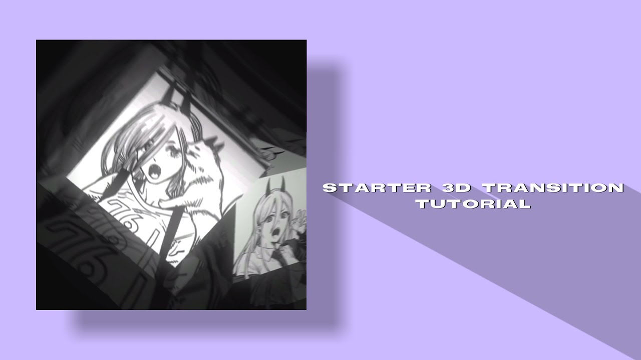 Starter 3d transition tutorial | videostar