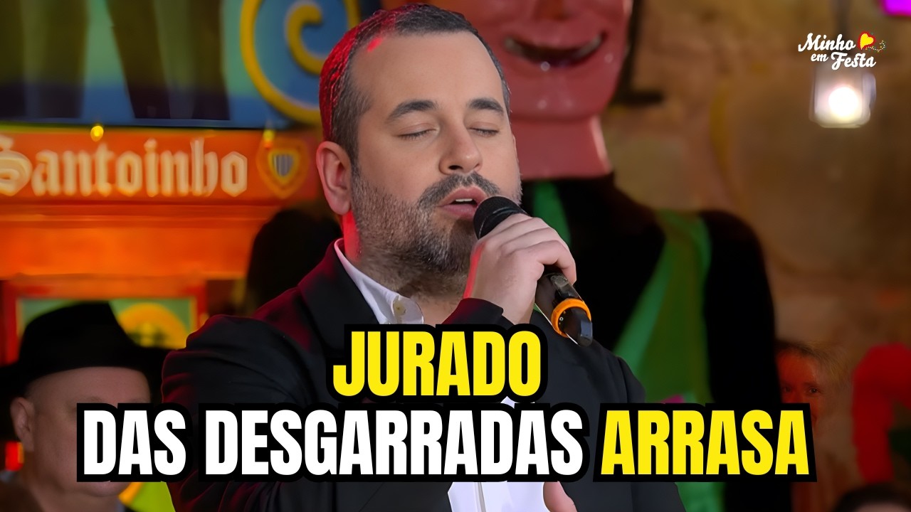 🎤 Jurado das Desgarradas ARRASA a Cantar FADO! Que Voz!