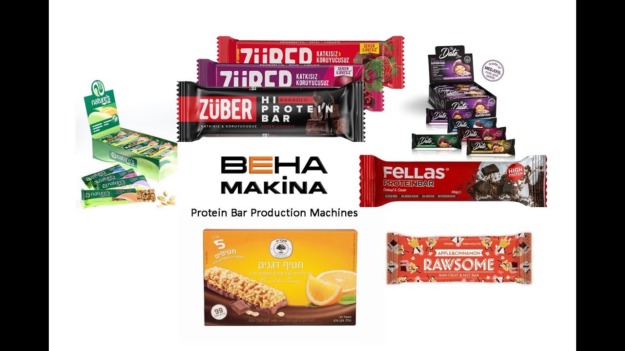 Vegan bar production line 1 Beha Makina kmb
