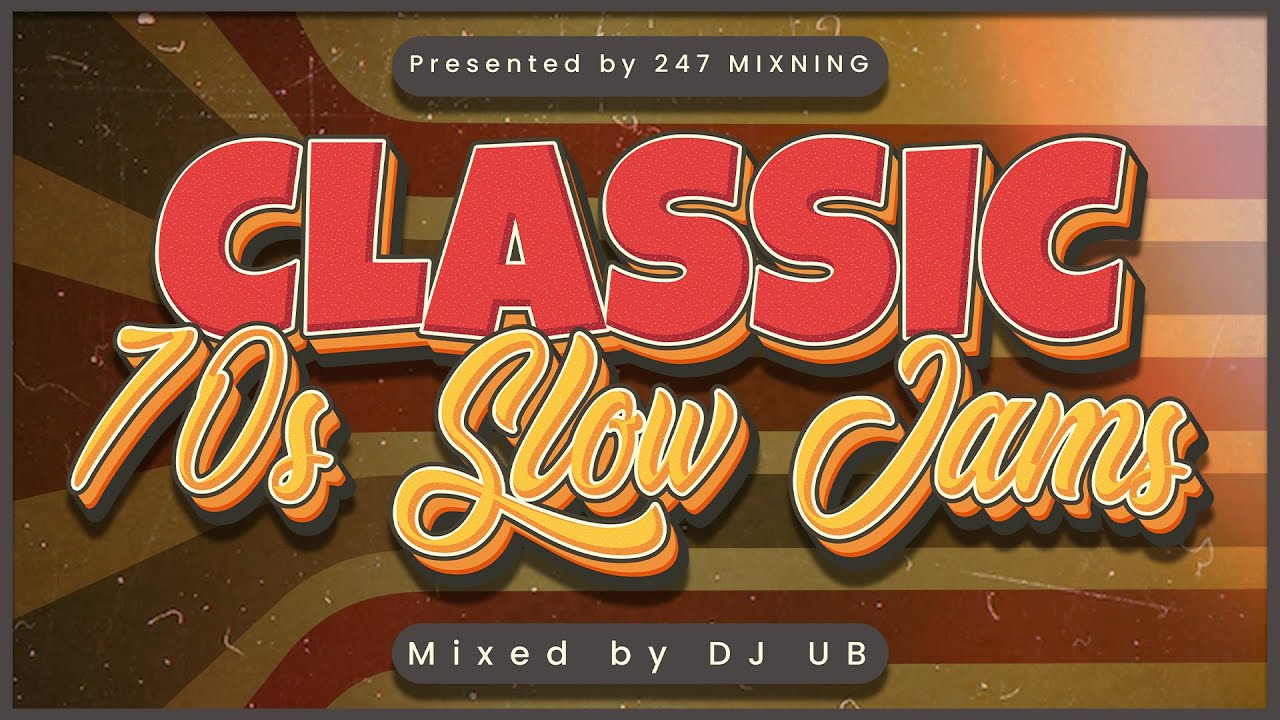 💛 CLASSIC 70s SLOW JAMS MIX 🎧 Aretha Franklin &bull; Blue Magic &bull; The Manhattans | Mixed by DJ UB