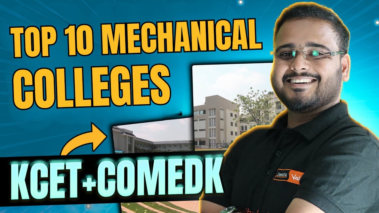 ⚡ Top 10 Mechanical Engineering Colleges in Karnataka | COMEDK & KCET 2025 Analysis 🎓👦🏻👧🏻