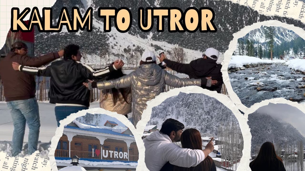 kalam to utror valley✨| Most scenic route in snow ❄️