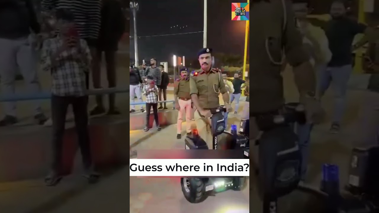 Police: Guess Where In India? #SelfBalancingScooters #ModernPolicing  #IndiaSafety #SmartPolicing