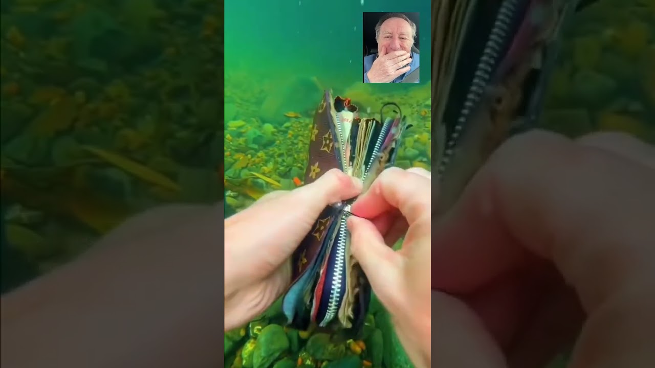 River Diver Finds Wallet FULL of Cash &mdash; Should He Keep It? 💰