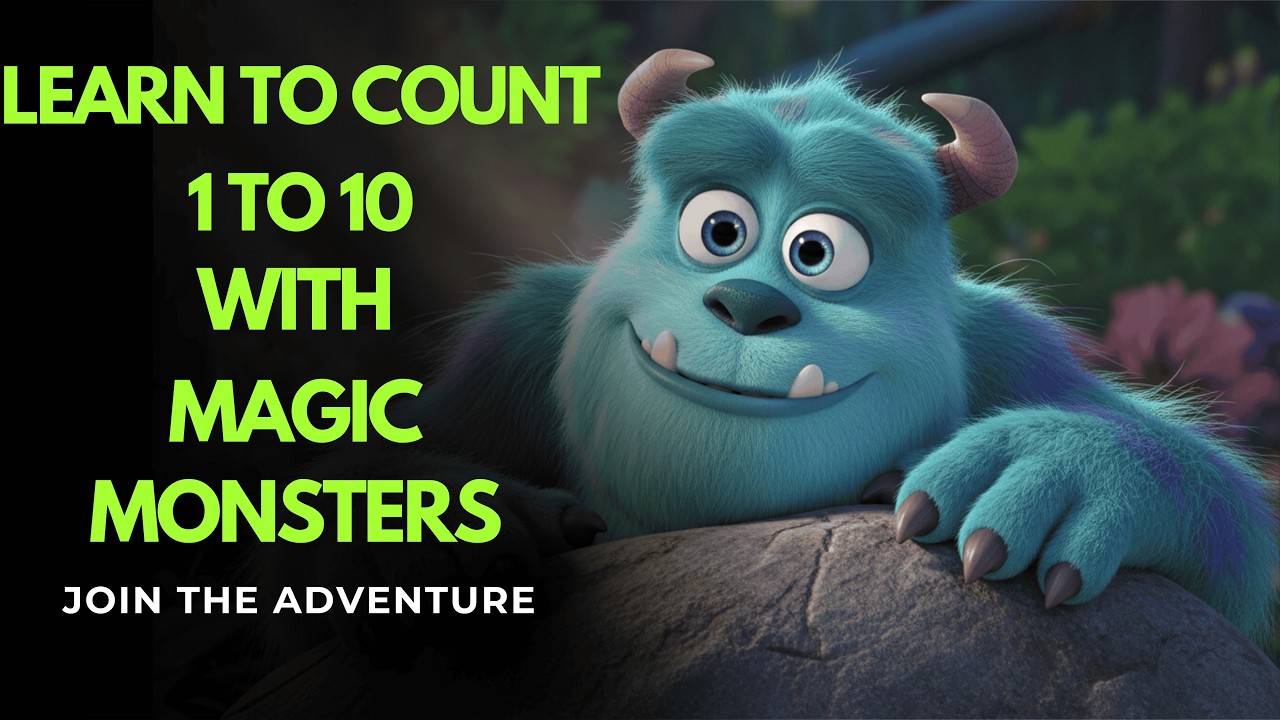 Learn Counting 1-10 with Magic Monsters