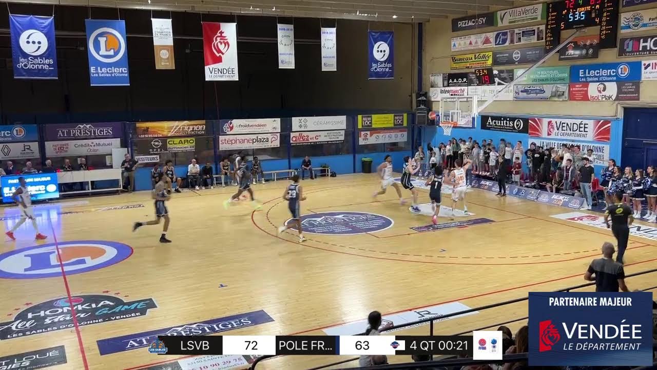 Championnat de france NM1 : 
LSVB VS POLE FRANCE