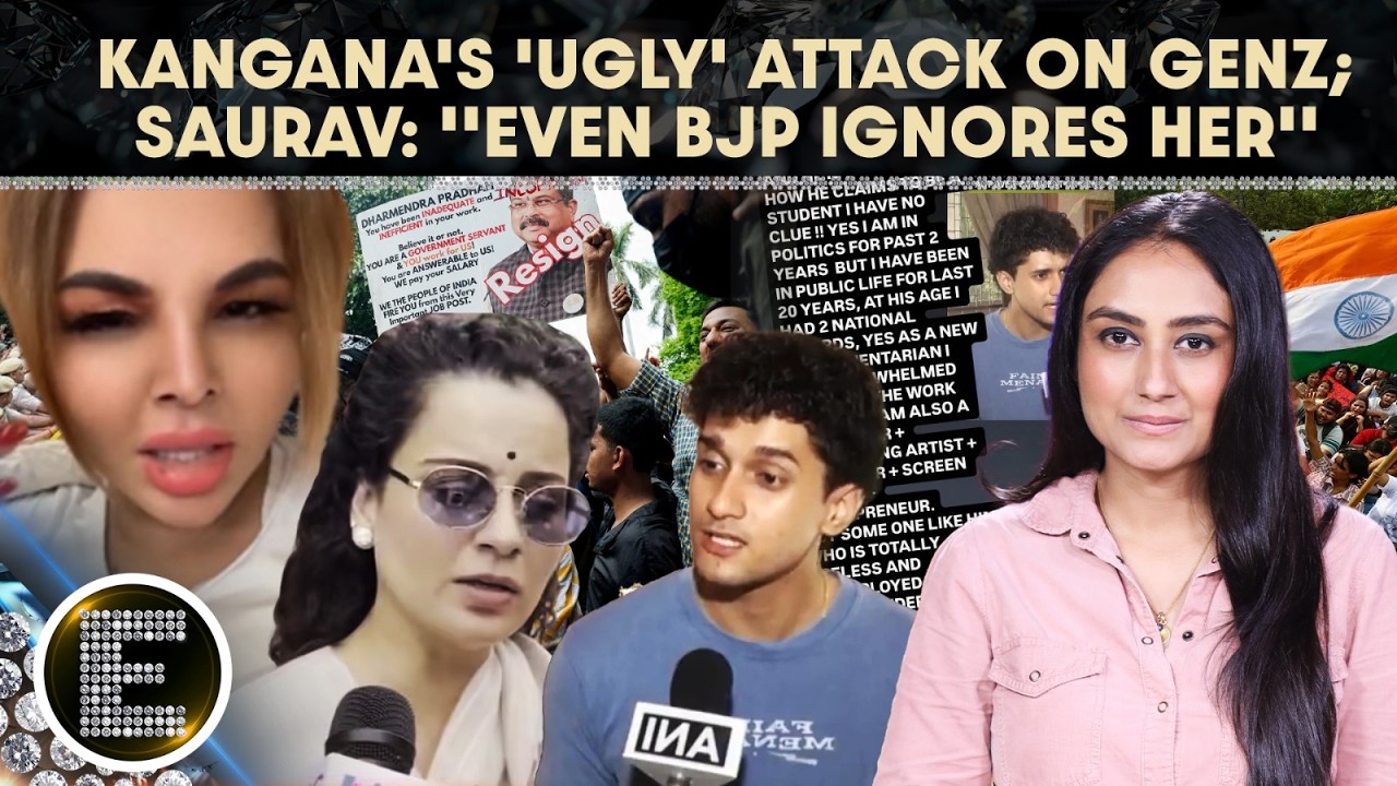 Kangana Targets Gen Z Women Over 'Drugs, Drinks, Body Count'; Saurav Das & Rakhi Sawant Hit Back