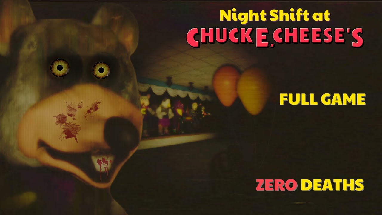 ROBLOX - NIGHT SHIFT AT CHUCK E. CHEESE 2 (HORROR) -【Full Game】- No Commentary