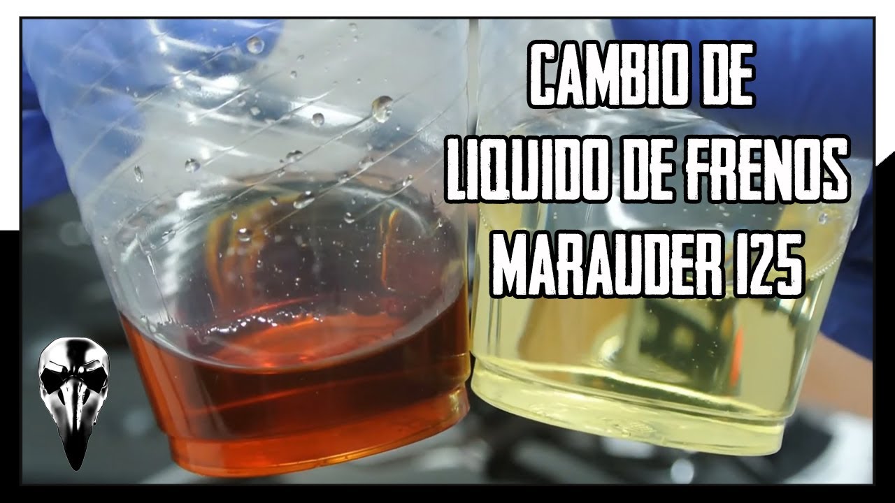 Cambio de líquido de frenos moto Suzuki Marauder 125