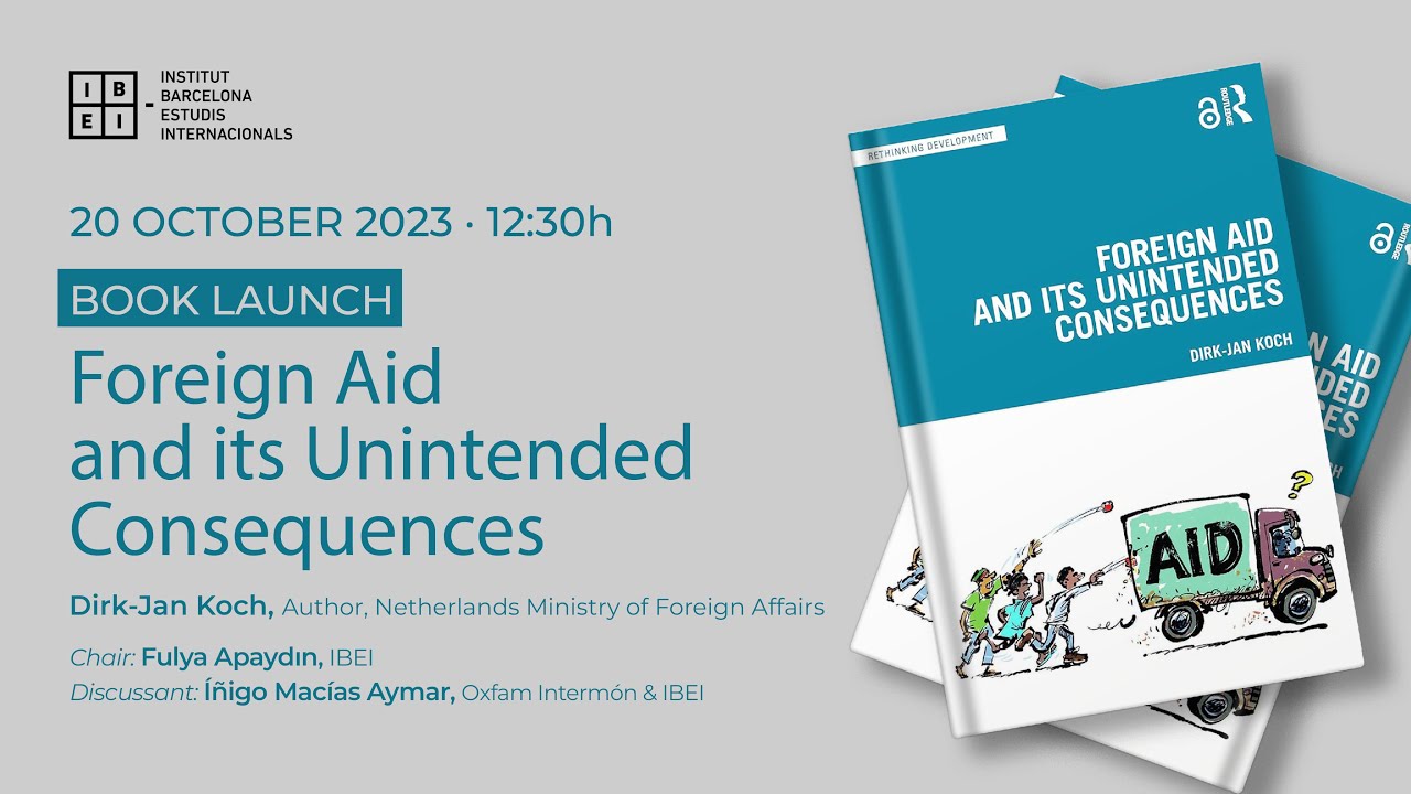 Book Launch | Foreign Aid and its Unintended Consequences
