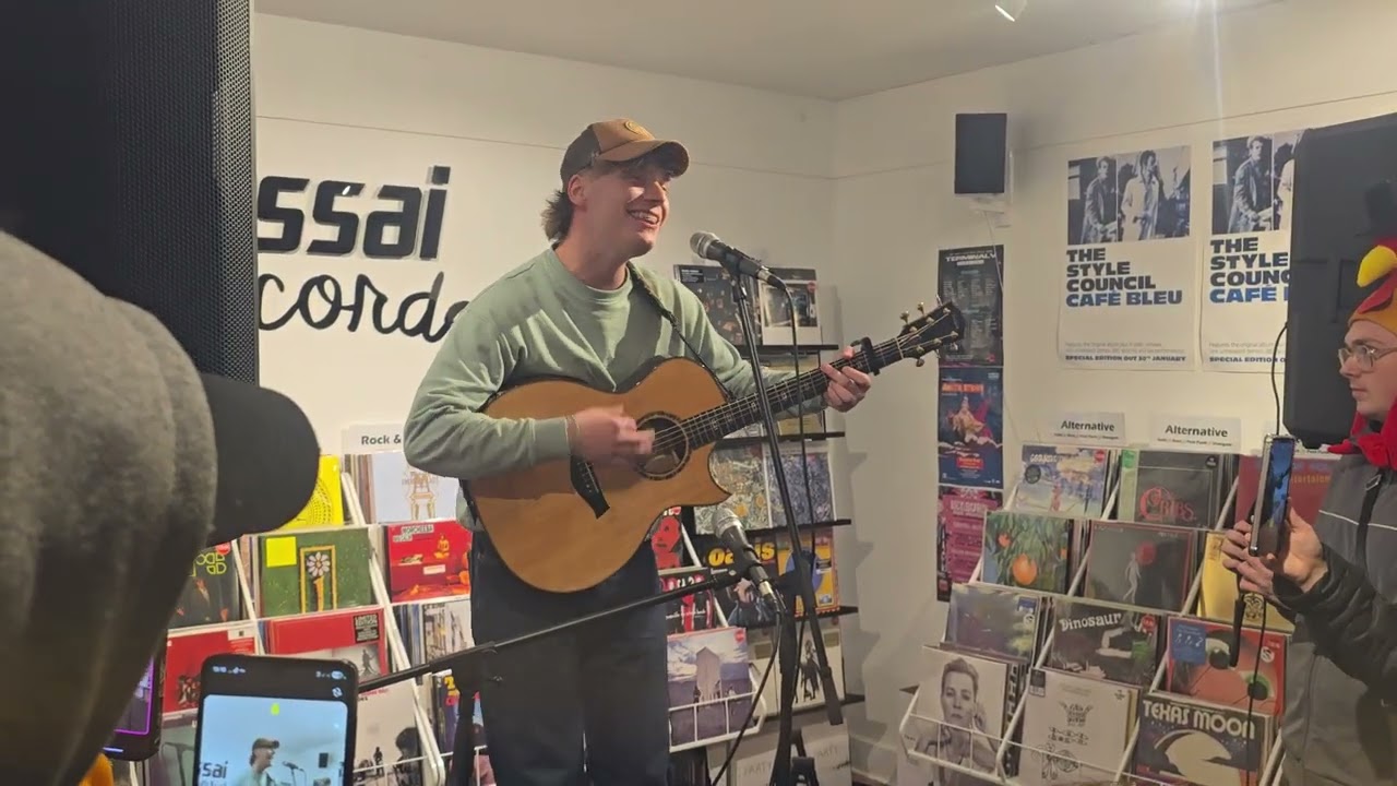 Ben Walker Instore Performance Dundee Assai Records Friday 30th January 2026 