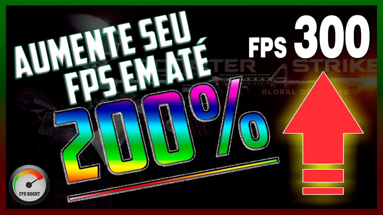 CS:GO - AUMENTAR FPS E DESEMPENHO DO SEU PC! /cs go dicas/