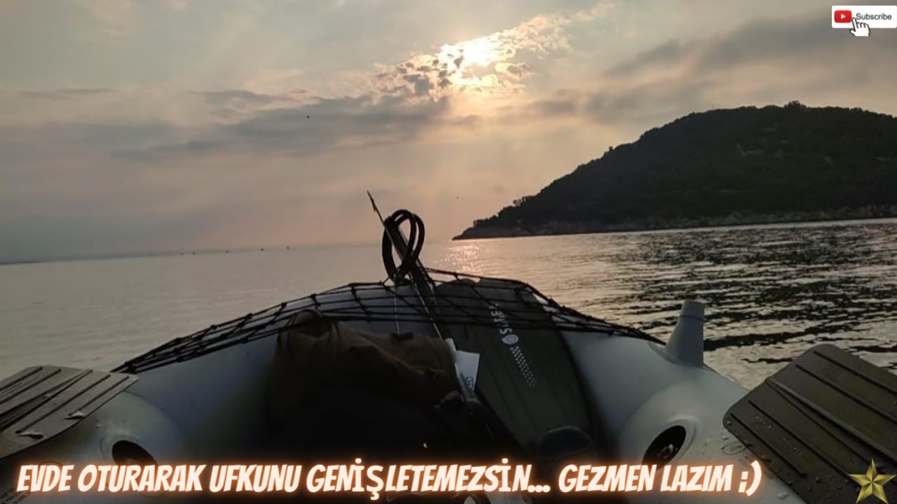 Şişme Botla Deniz Seyri | intex Mariner 4 ile Deniz Gezisi