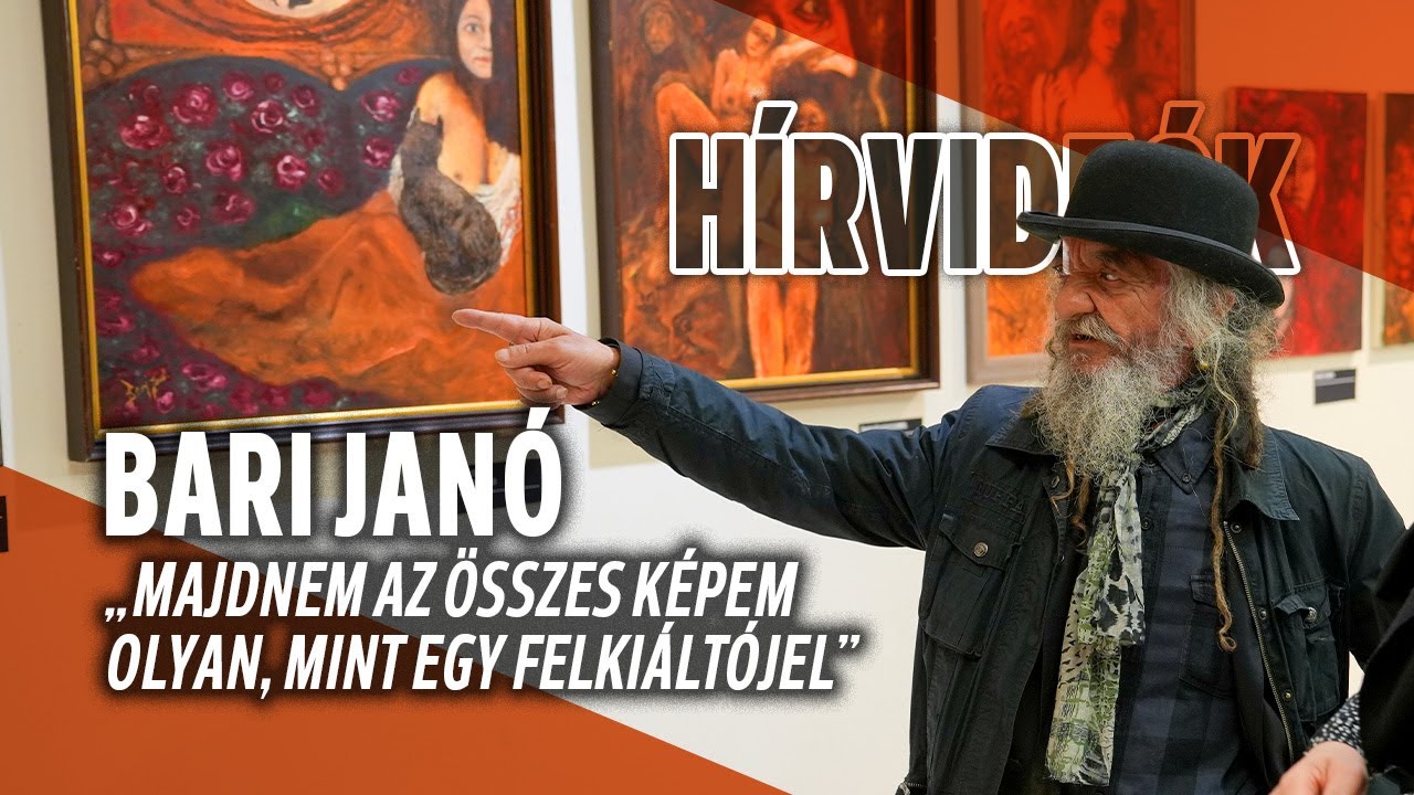 Bari Janó helyi festőművész kiállítása