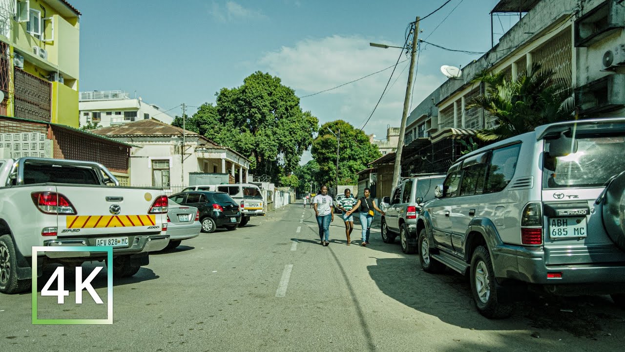 Maputo Malhagalene B Avenida Renata Sadimba Walk 4K